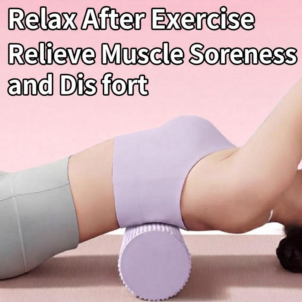 Yoga Fitness Wheel - Yoga Foam Roller EVA High Density