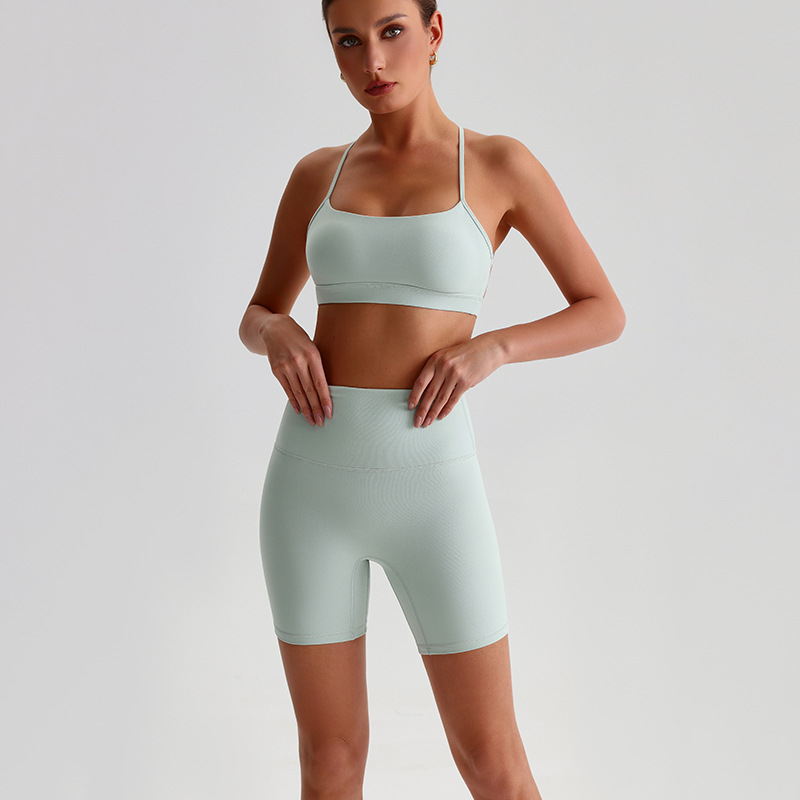 Yoga Fitness Kleidung - Solid Color High Impact Solid Gym