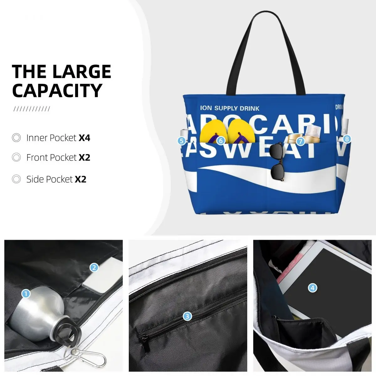 Just Some Pocari Sweat Merch B - Yoga Fitness Merch recension och pris