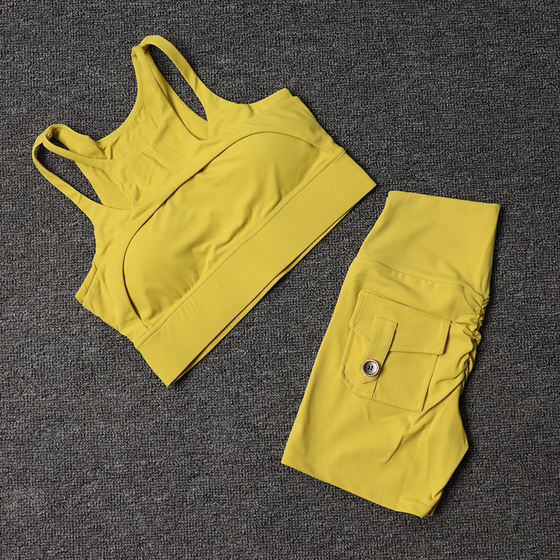 Fitness Shorts Yoga Sets Women - Yoga Fitness Kleidung recension och pris