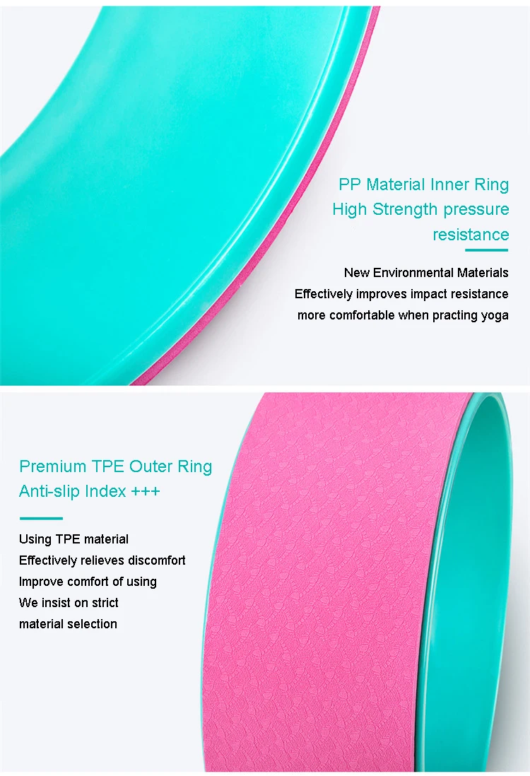 2026 Customized LOGO Hot Sale  - Yoga Fitness Wheel recension och pris