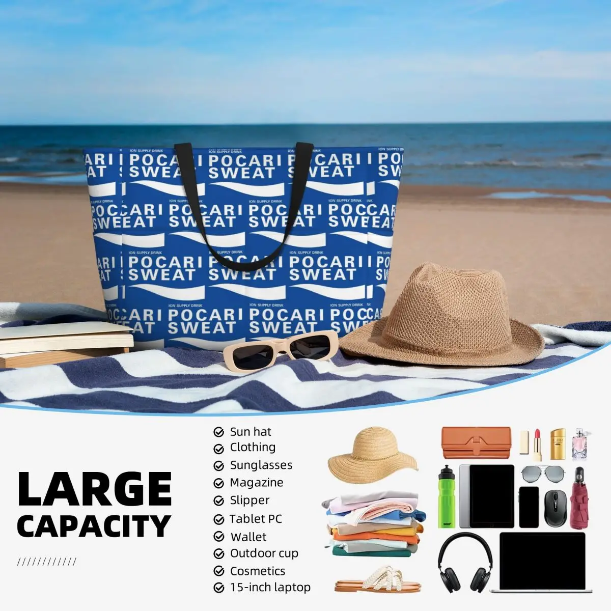 Just Some Pocari Sweat Merch B - Yoga Fitness Merch recension och pris
