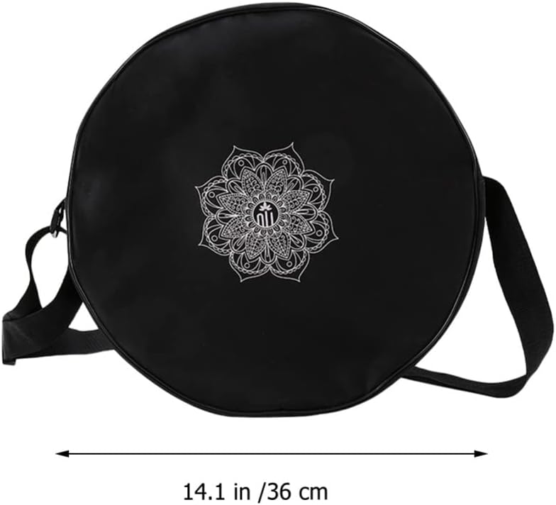 Yoga Wheel Bag Nylon Black Man - Yoga Fitness Wheel recension och pris