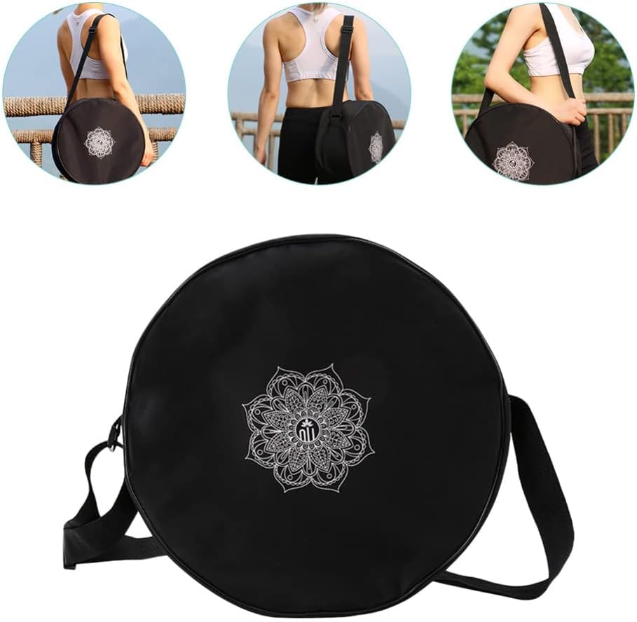Yoga Wheel Bag Nylon Black Man - Yoga Fitness Wheel recension och pris