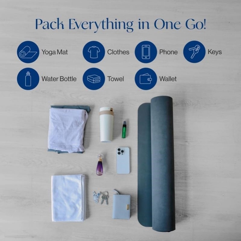 Yoga bag, yoga mat storage bac - Yoga Fitness & Nutrition Llp recension och pris