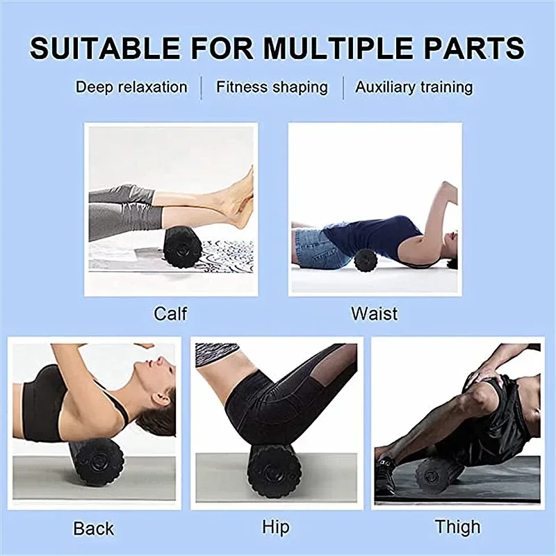 4-Speed Vibrating Electric Yog - Yoga Fitness Wheel recension och pris