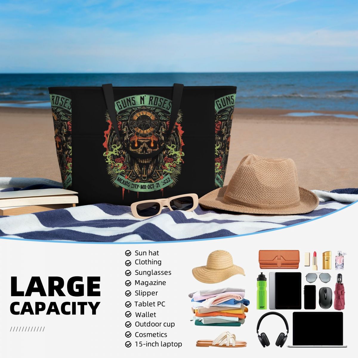 Guns N Roses Lightsaber Merch  - Yoga Fitness Merch recension och pris