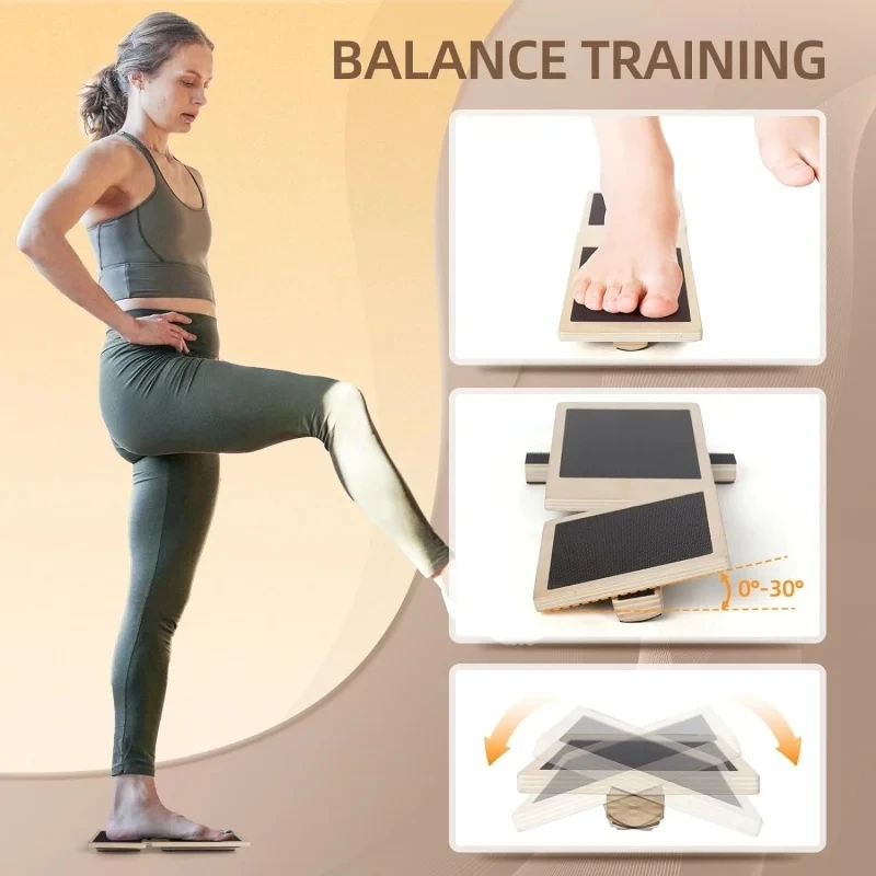 Wooden Single Foot Trainer Bal - Ankle Weights recension och pris
