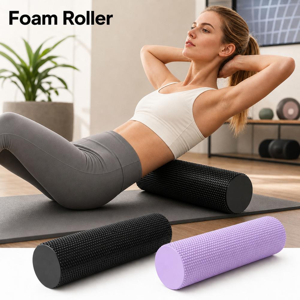 EVA Yoga Foam Roller High Dens - Yoga Fitness Wheel recension och pris
