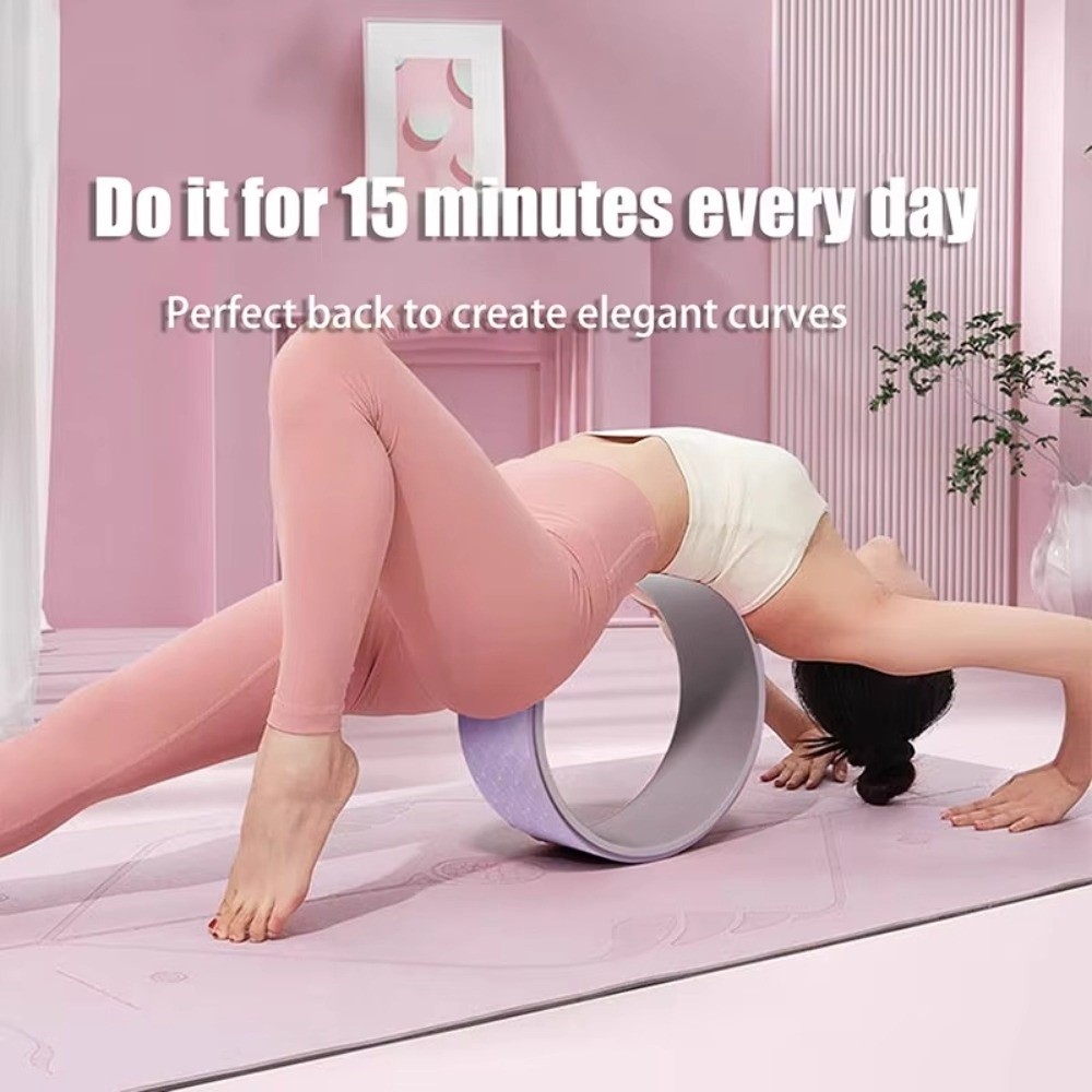 Muscle Massage Yoga Wheel Mult - Yoga Fitness Wheel recension och pris