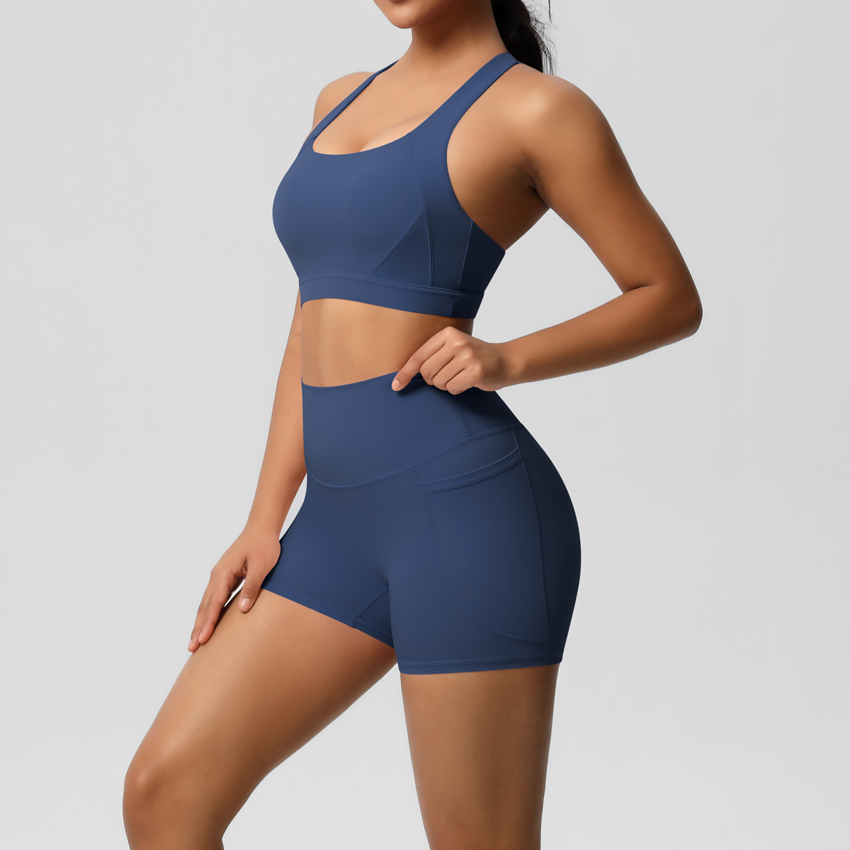 2PCS Sportswear With Pocketed  - Yoga Fitness Kleidung recension och pris
