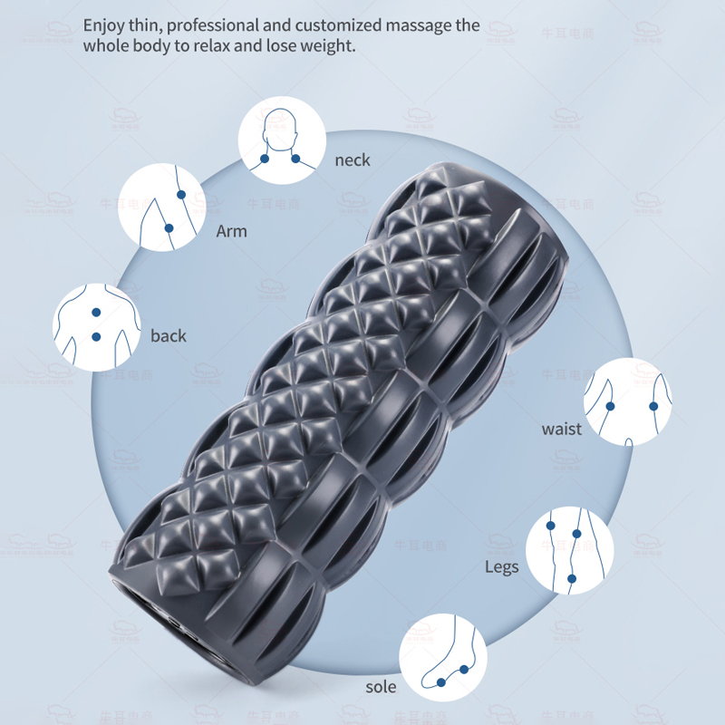 Massage Roller  Foam Shaft Yog - Yoga Fitness Wheel recension och pris