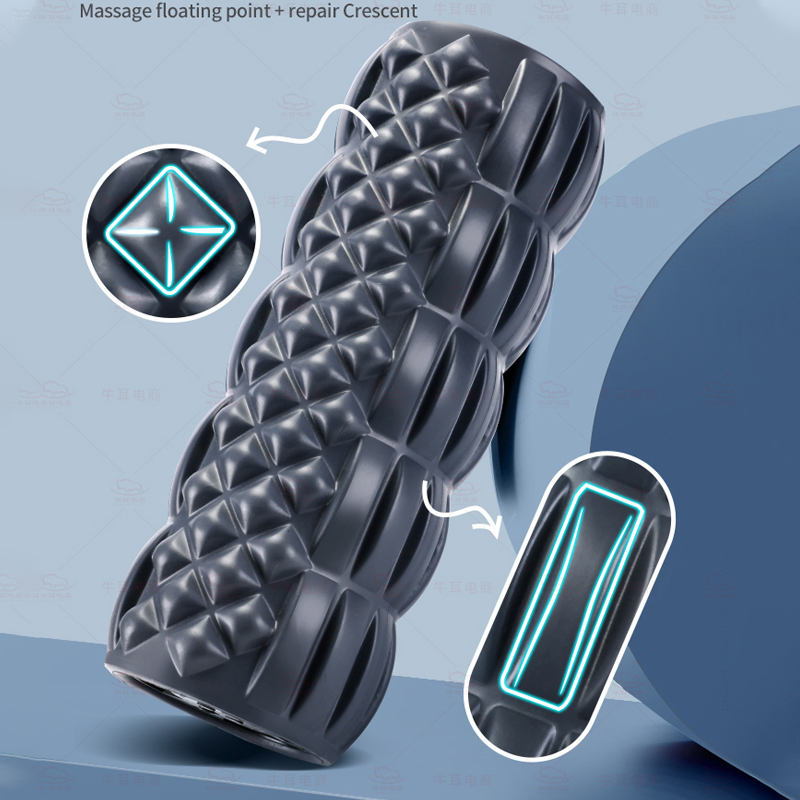 Massage Roller  Foam Shaft Yog - Yoga Fitness Wheel recension och pris