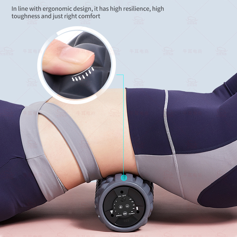 Massage Roller  Foam Shaft Yog - Yoga Fitness Wheel recension och pris