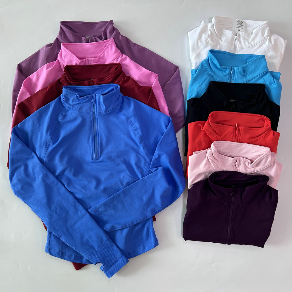 No Logo Yoga Jacket With Half  - Yoga Fitness & Nutrition Llp recension och pris