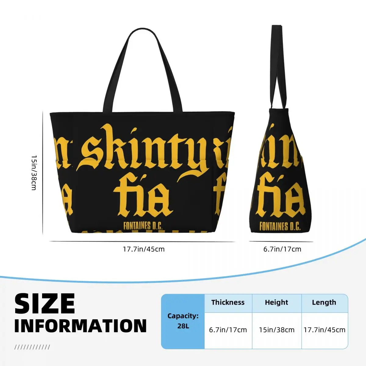 Fontaines DC Merch Skinty Fia  - Yoga Fitness Merch recension och pris
