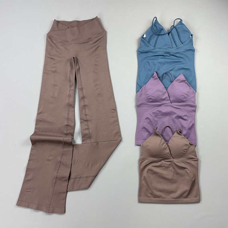 2Pcs Women Seamless Yoga Worko - Yoga Fitness Kleidung recension och pris