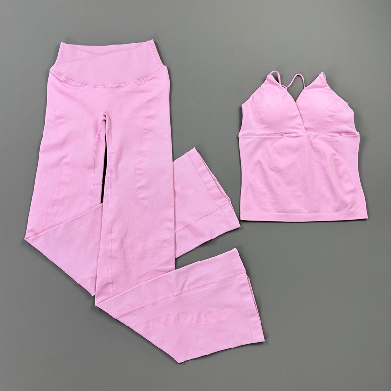 2Pcs Women Seamless Yoga Worko - Yoga Fitness Kleidung recension och pris