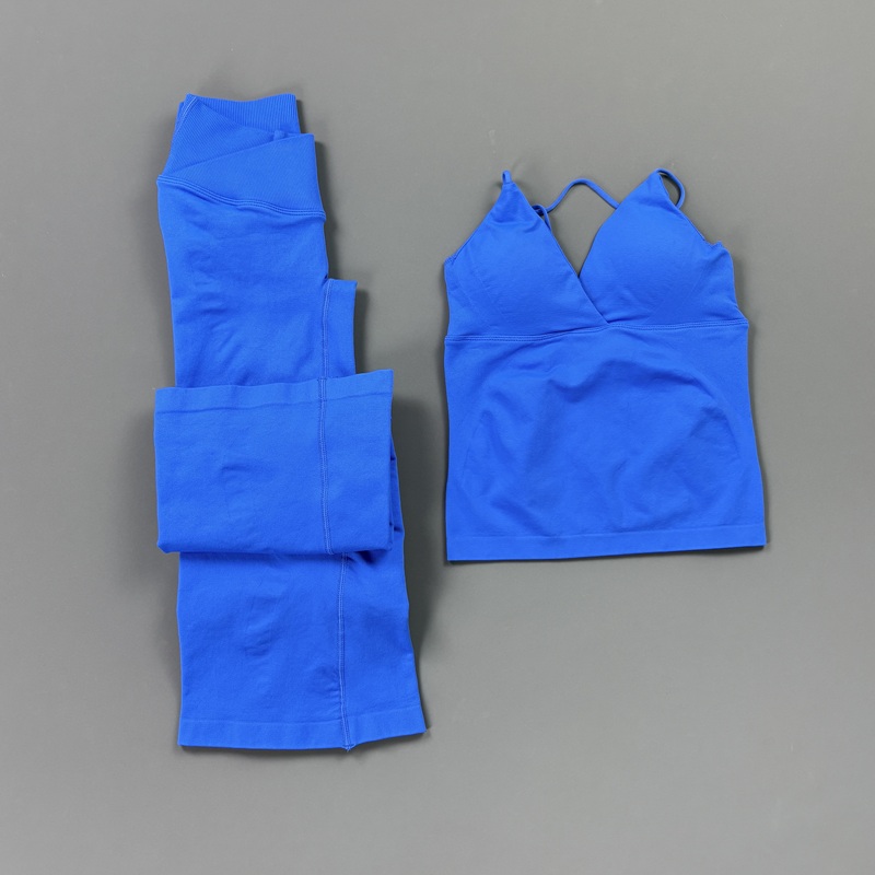 2Pcs Women Seamless Yoga Worko - Yoga Fitness Kleidung recension och pris