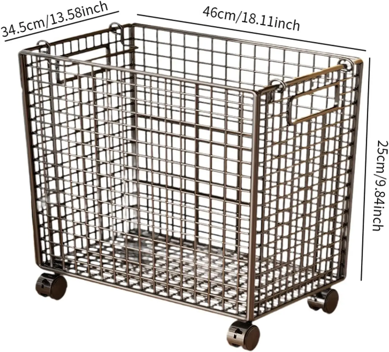 Wire Mesh Laundry Hamper on Wh - Yoga Fitness Wheel recension och pris